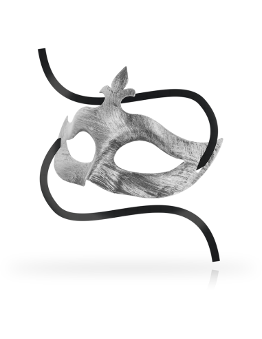 Ohmama - masks antifaz flor de lis silver
