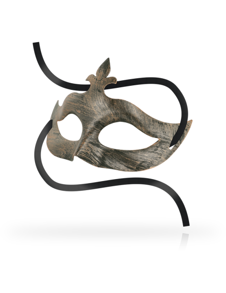 Ohmama - masks antifaz flor de lis cobre