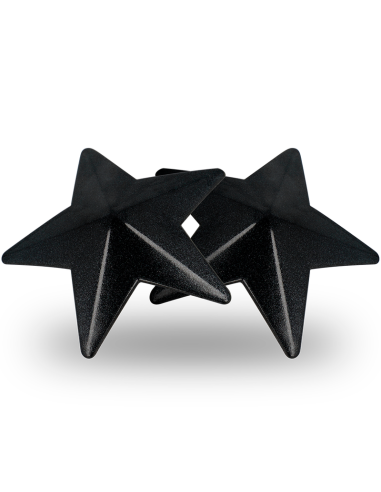 Coquette chic desire - cubre pezones metal estrellas negras