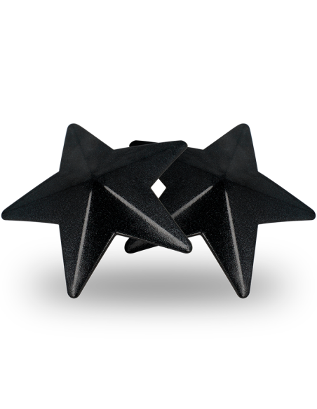 Coquette chic desire - cubre pezones metal estrellas negras