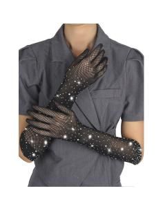 Subblime - 957469 guantes transparentes con brillo negro s/m 2
