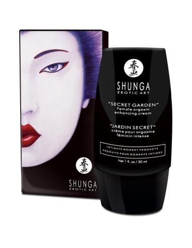 Shunga - crema orgasmo femenino intenso jardin secreto