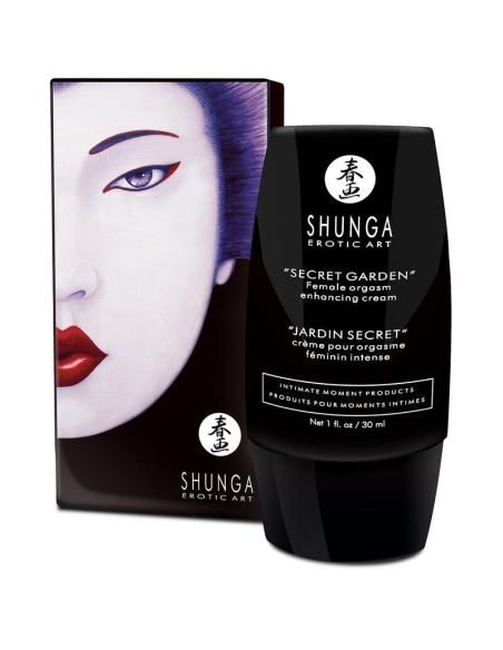 Shunga - crema orgasmo femenino intenso jardin secreto