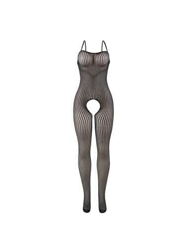 Subblime - 951726 bodystocking crotchless de rejilla elÁstico negro talla Única