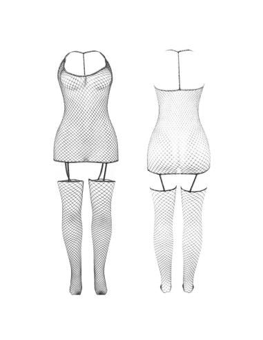 Subblime - 951955 bodystocking de rejilla brillante talla Única