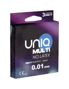 Uniq - multi preservativos sin latex 3 unidades