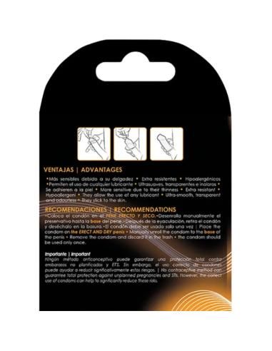 Uniq - classic preservativos sin latex 3 unidades