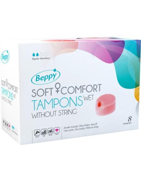 Beppy - tampones lubricados 8 uds