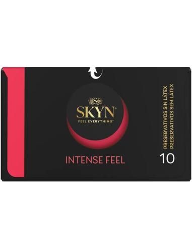 Skyn - preservativo intense feel textura con diseÑo ondulado 10 unidades