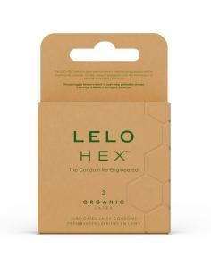 Lelo - hex organic preservativo caja 3 uds