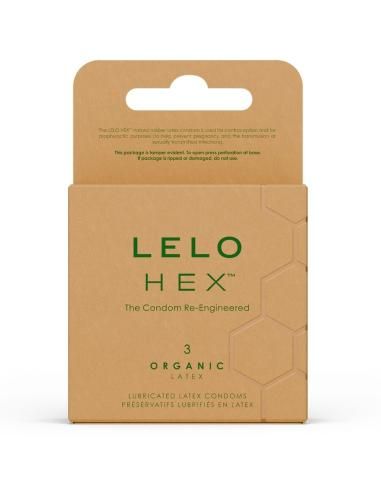 Lelo - hex organic preservativo caja 3 uds