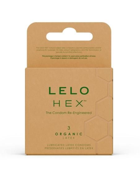 Lelo - hex organic preservativo caja 3 uds