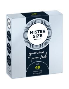Mister size - preservativos talla s 49 mm (3 unidades)