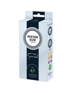 Mister size - preservativos talla xs 47 mm (10 unidades) 2