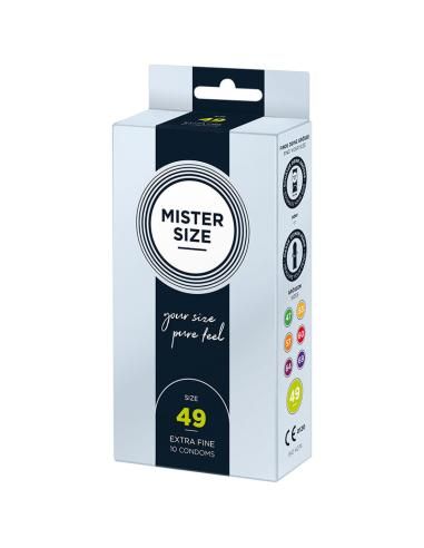 Mister size - preservativos talla s 49 mm (10 unidades)