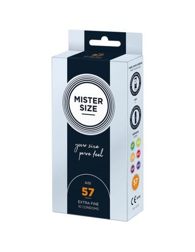 Mister size - preservativos talla l 57 mm (10 unidades)