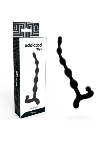 Addicted toys - bolas anales 22 cm negro