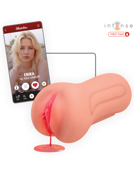 Intense first time - erika vagina virgen con himen y sangrado