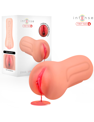 Intense first time - erika vagina virgen con himen y sangrado