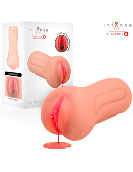 Intense first time - erika vagina virgen con himen y sangrado