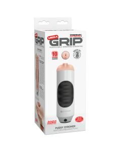 Extreme toyz - pipedream mega grip vagina masturbador vibrador 2