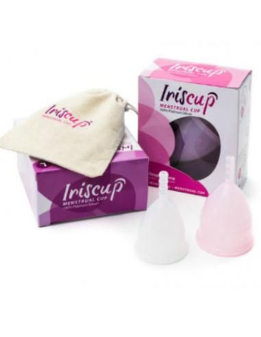 Iriscup - copa mestrual rosa pequeÑa + bolsa esterilizadora gratis