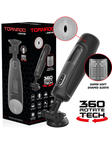 Jamyjob - tornado masturbador 360 rotate tech