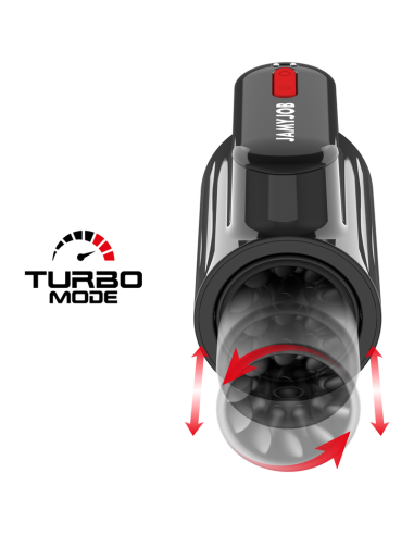 Jamyjob - vortex masturbador turbo con empuje y rotaciÓn 360 up and down