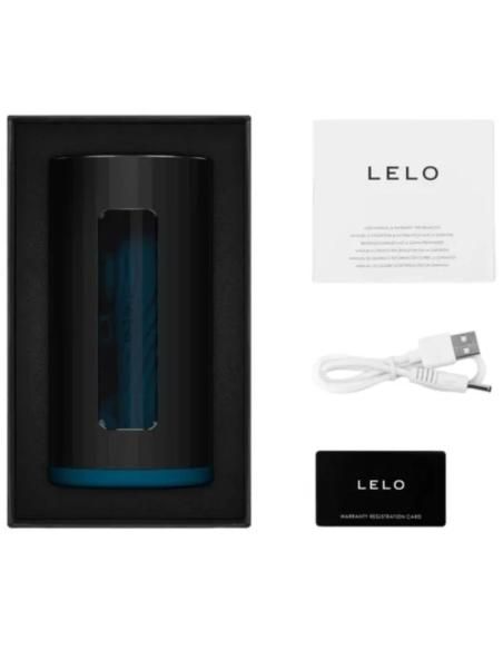 Lelo - f1s v3 masturbador masculino verde azulado