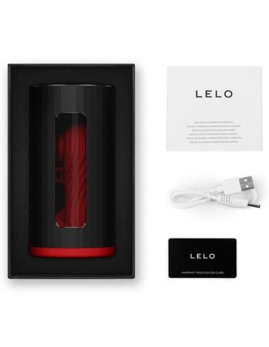 Lelo - f1s v3 masturbador masculino rojo