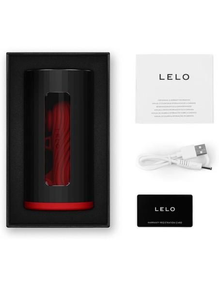Lelo - f1s v3 masturbador masculino rojo