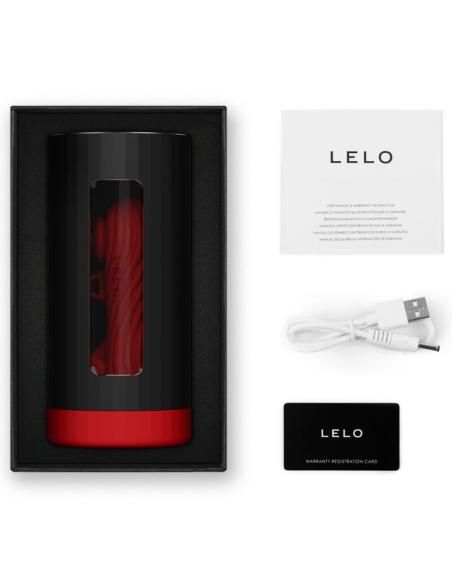 Lelo - f1s v3 masturbador masculino rojo xl