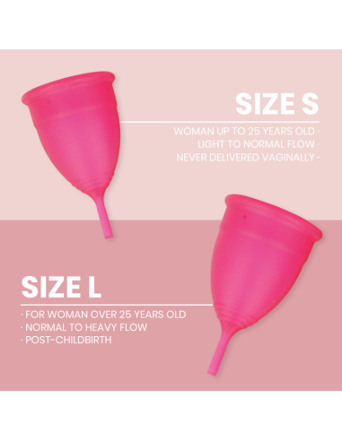 Intimichic - copa menstrual silicona medica - talla l