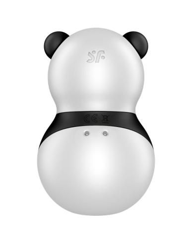 Satisfyer - pocket panda estimulador & vibrador blanco y negro