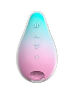 Satisfyer - mermaid vibes estimulador & vibrador menta y rosa 2