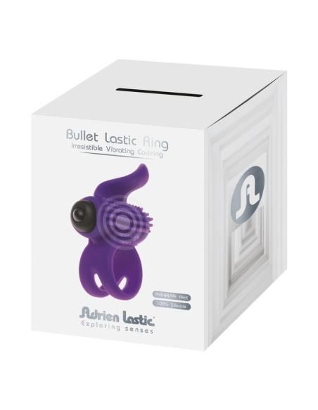 Adrien lastic - bullet lastic ring anillo vibrador violeta