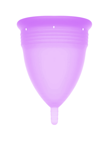 Stercup - copa menstrual fda silicona lila - talla s