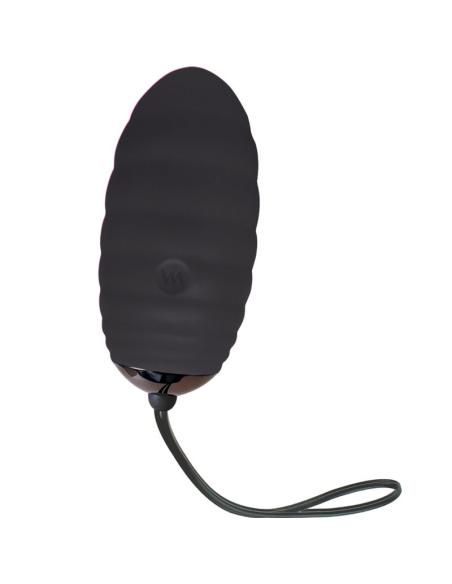 Adrien lastic - ocean breeze 2.0 huevo vibrador recargable control remoto negro