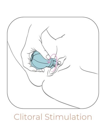 Adrien lastic - caress estimulador clitoris azul