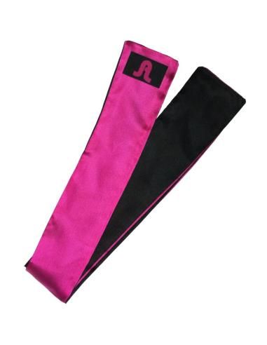 Adrien lastic - venda satin reversible rosa/negro