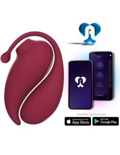 Adrien lastic - inspiration succionador clÍtoris + huevo vibrador rojo - app gratuita