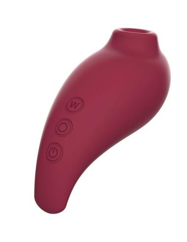 Adrien lastic - inspiration succionador clÍtoris + huevo vibrador rojo - app gratuita