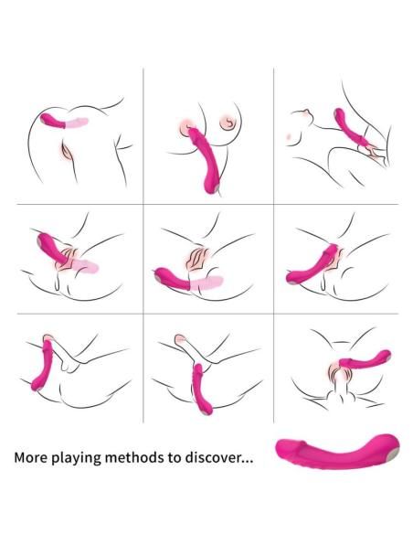 Armony - dildo vibrador punto g silicona violeta