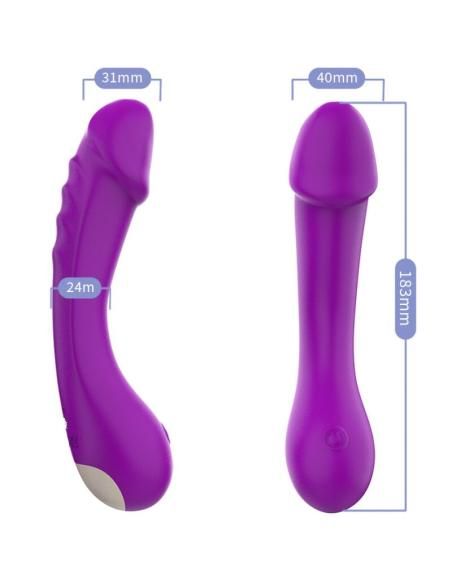 Armony - dildo vibrador punto g silicona violeta