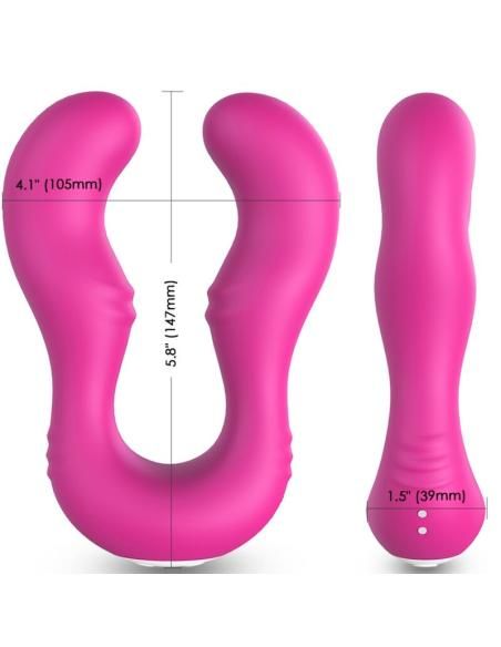 Armony - seraph vibrador doble control remoto fucsia