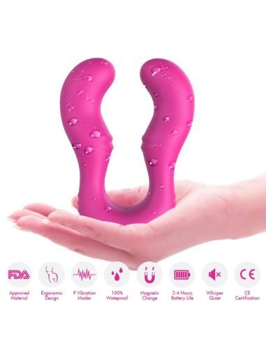 Armony - seraph vibrador doble control remoto fucsia