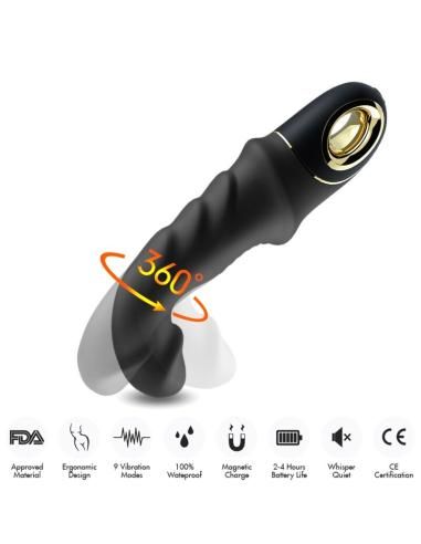 Armony - joyblade dildo vibrador rotador negro