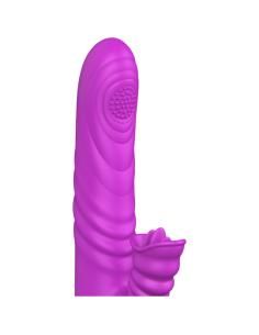 Armony - angelia vibrador multifuncion con lengua estimuladora efecto calor violeta 2