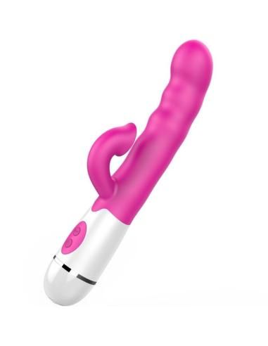 Armony - amir vibrador multifuncion con lengua estimuladora 16 velocidades rosa