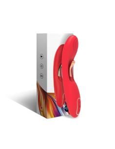 Armony - vibrador con lengua oscilante rojo